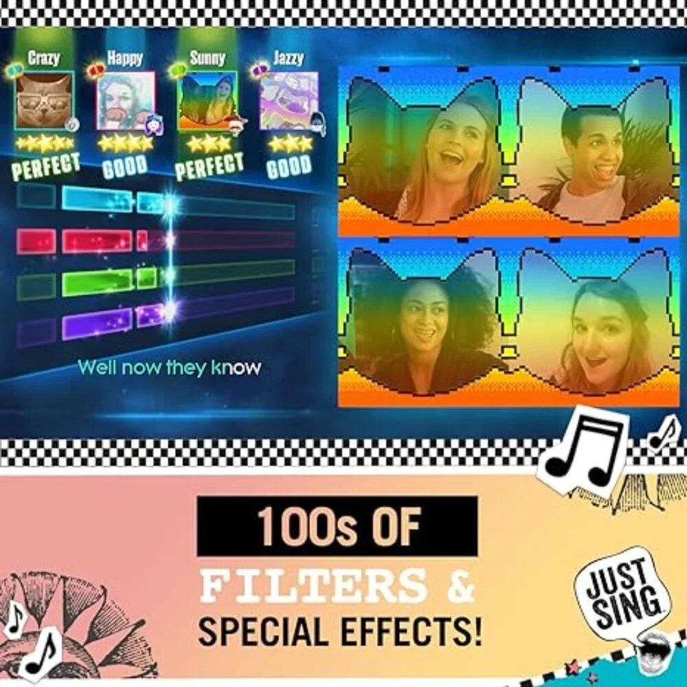 Just Sing Microsoft Xbox One Brand 2016 Bieber Ariana Queen Talent EUC
